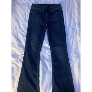 Denim jean bell bottoms